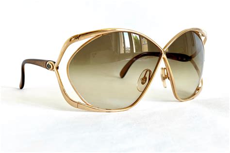 christian dior 2056 vintage sunglasses|vintage dior rimless sunglasses.